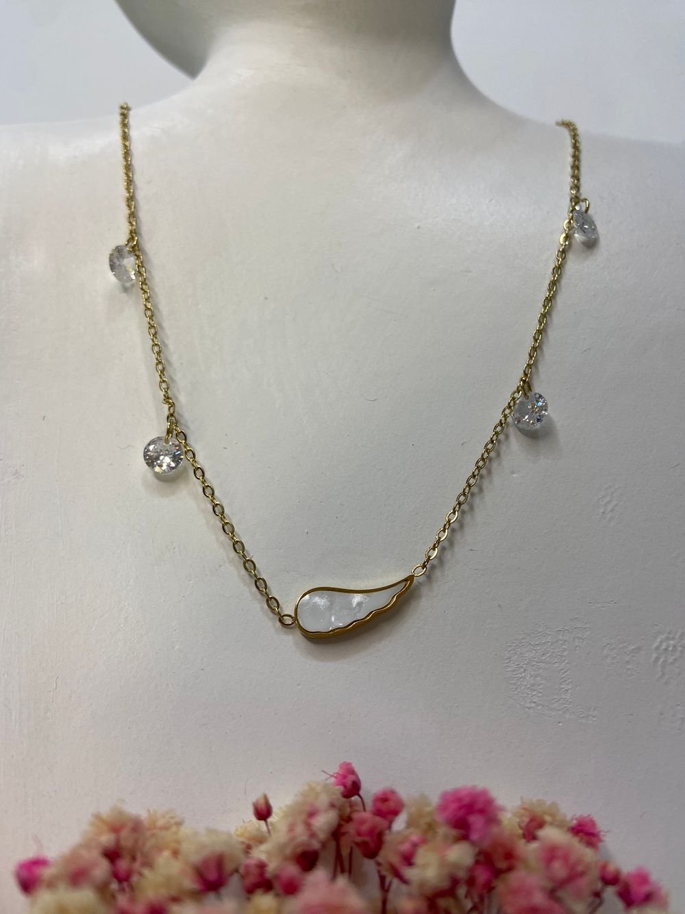 Cadena Ala de Ángel en acero inoxidable