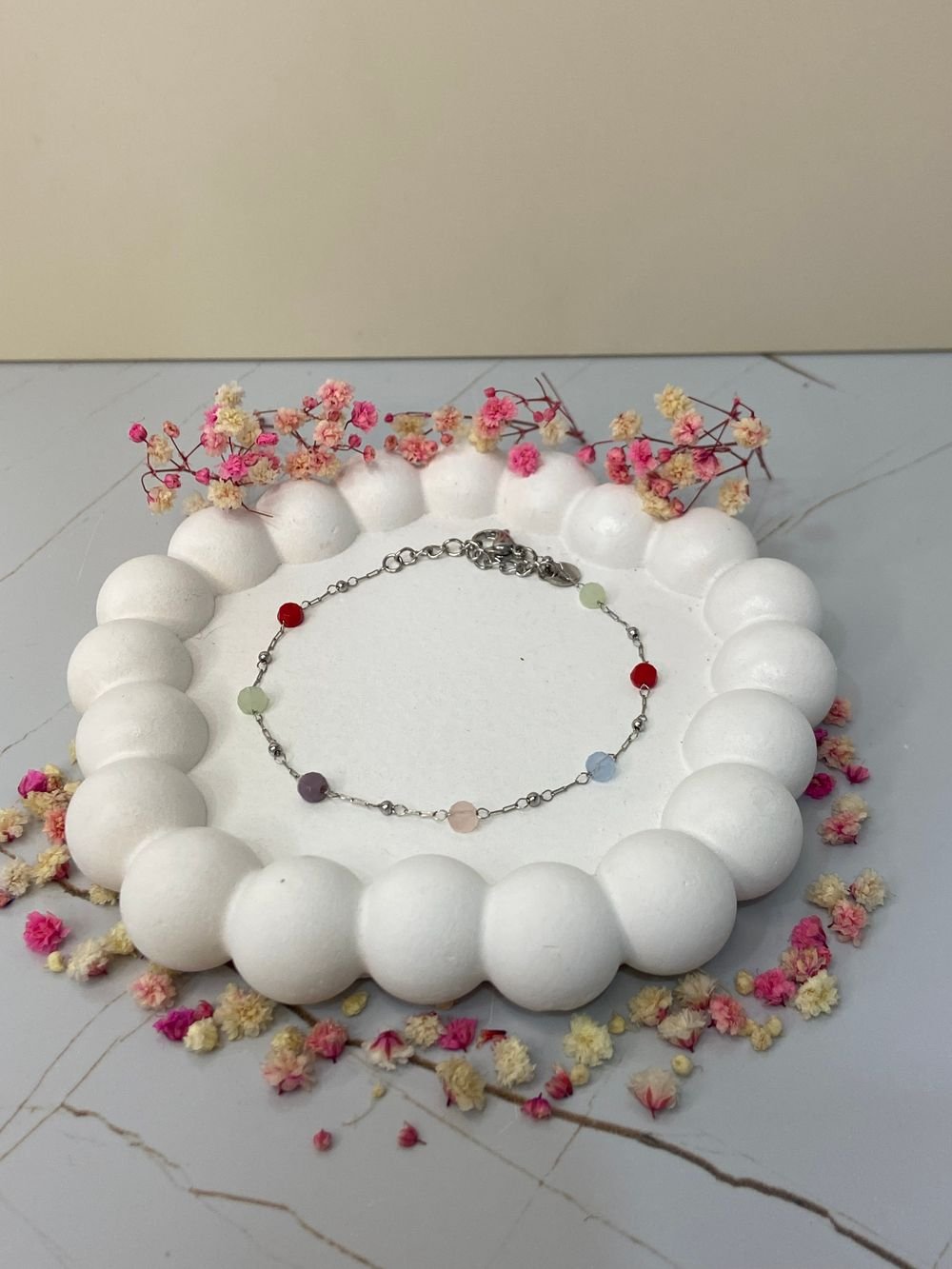 Pulsera Esencia Cromática en acero inoxidable